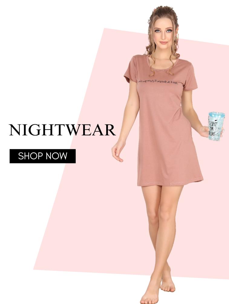 Riza nighty  Cotton nightwear, Nighty, Nightwear