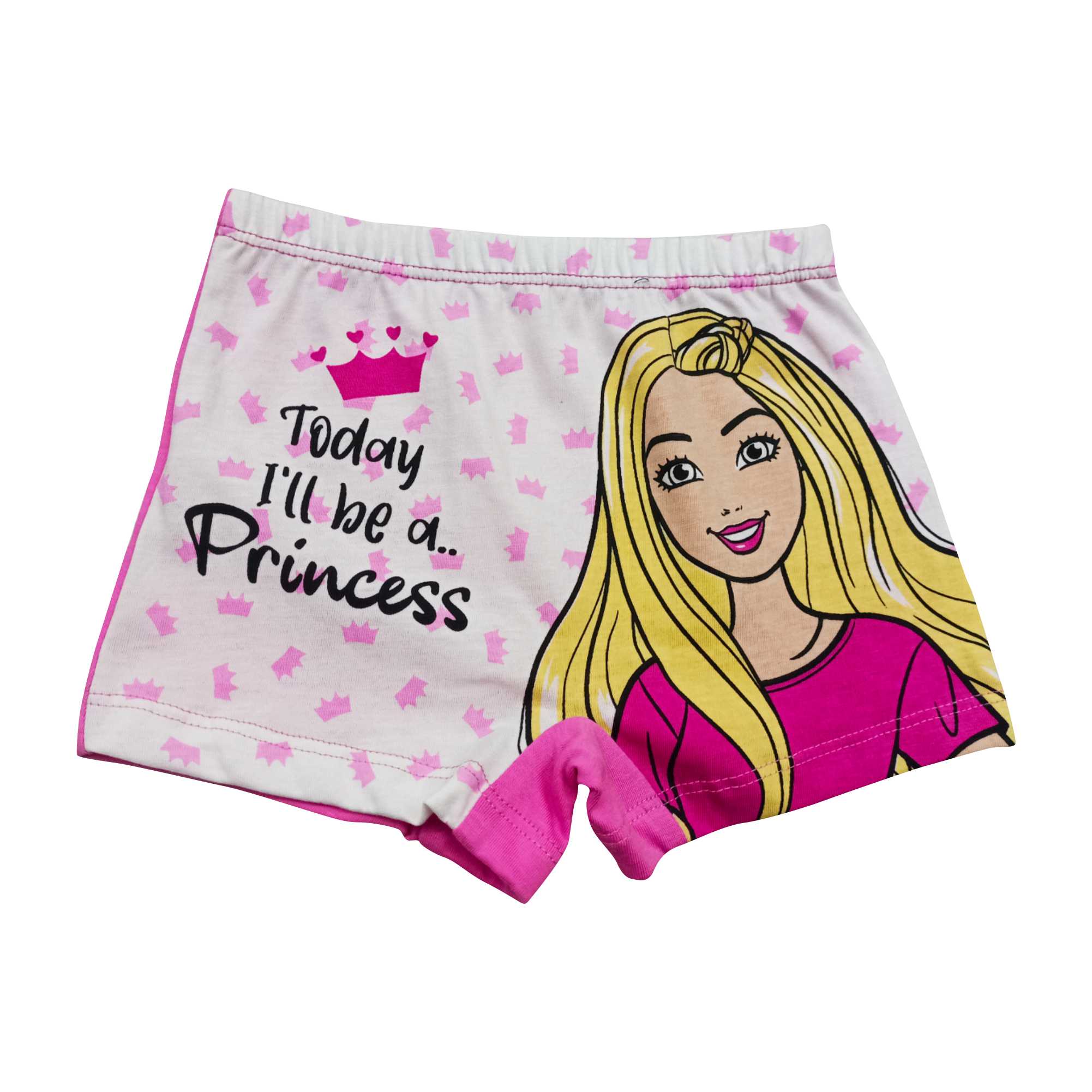 RedRose Baby Girls Cotton Shorts – Barbie Printed Comfortable Innerwear | BABY 163