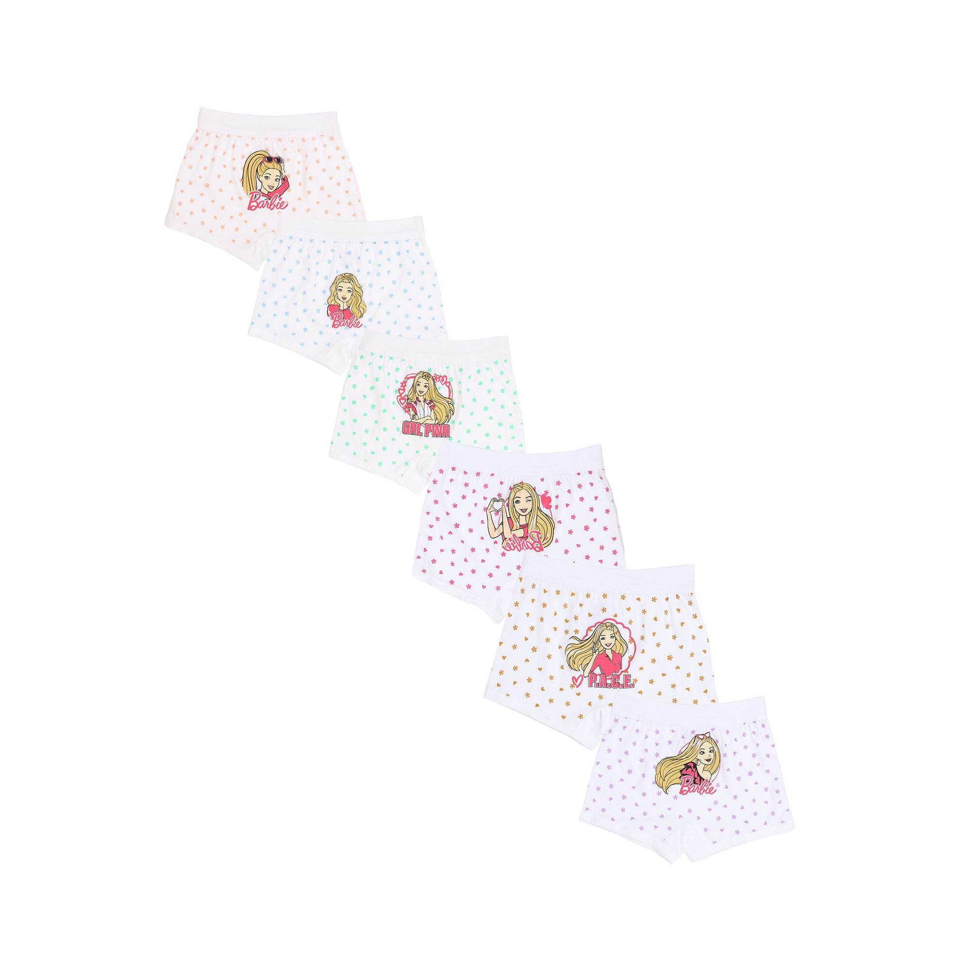 RedRose Baby Girls Cotton Shorts – Barbie Printed Comfortable Innerwear | BABY 158