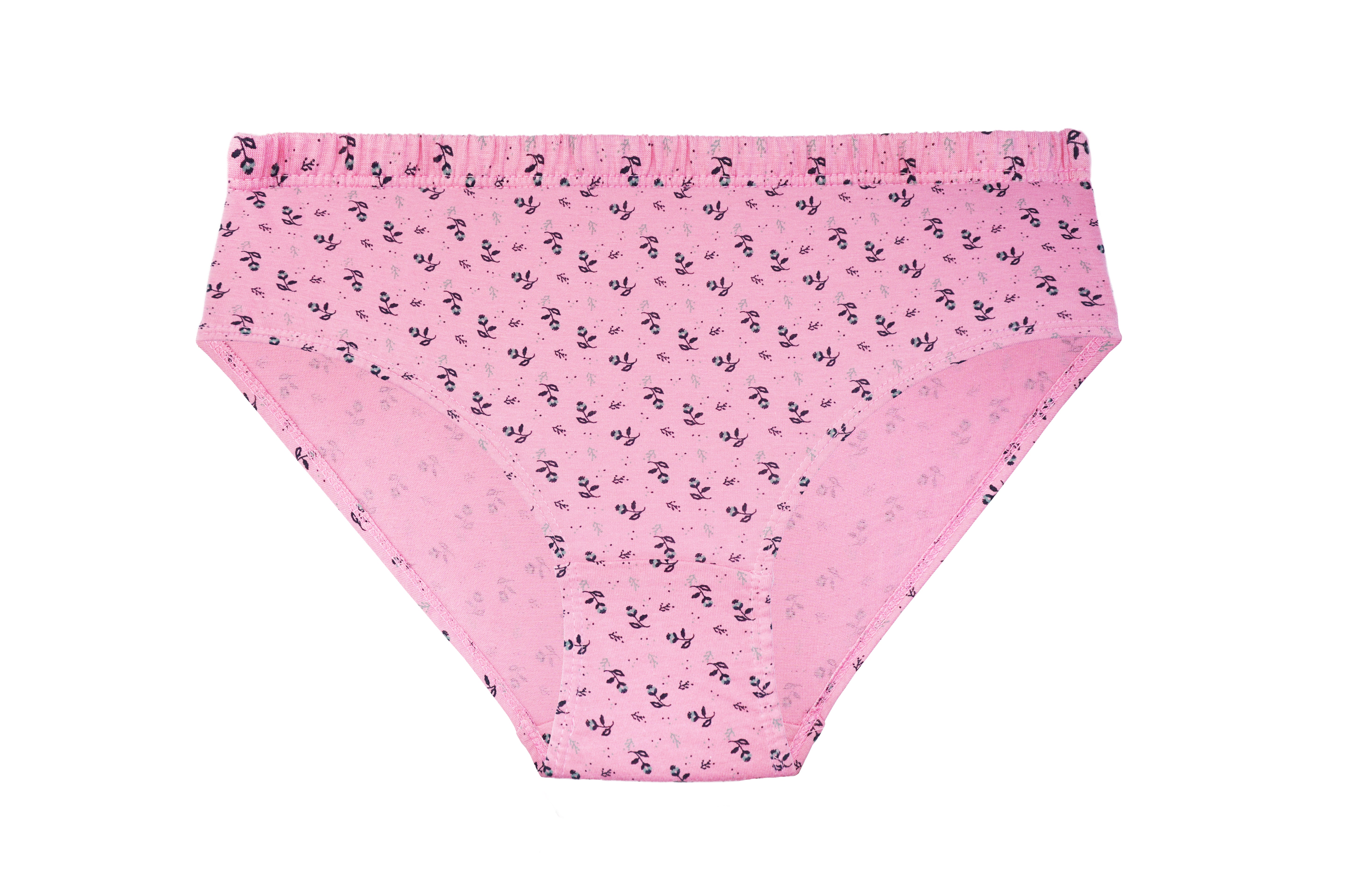ELITE Red Rose Women’s Mid-Rise Cotton Hipster Panties – Pack of 3 (Multicolor, Soft & Breathable, Comfort Fit, Full Coverage)