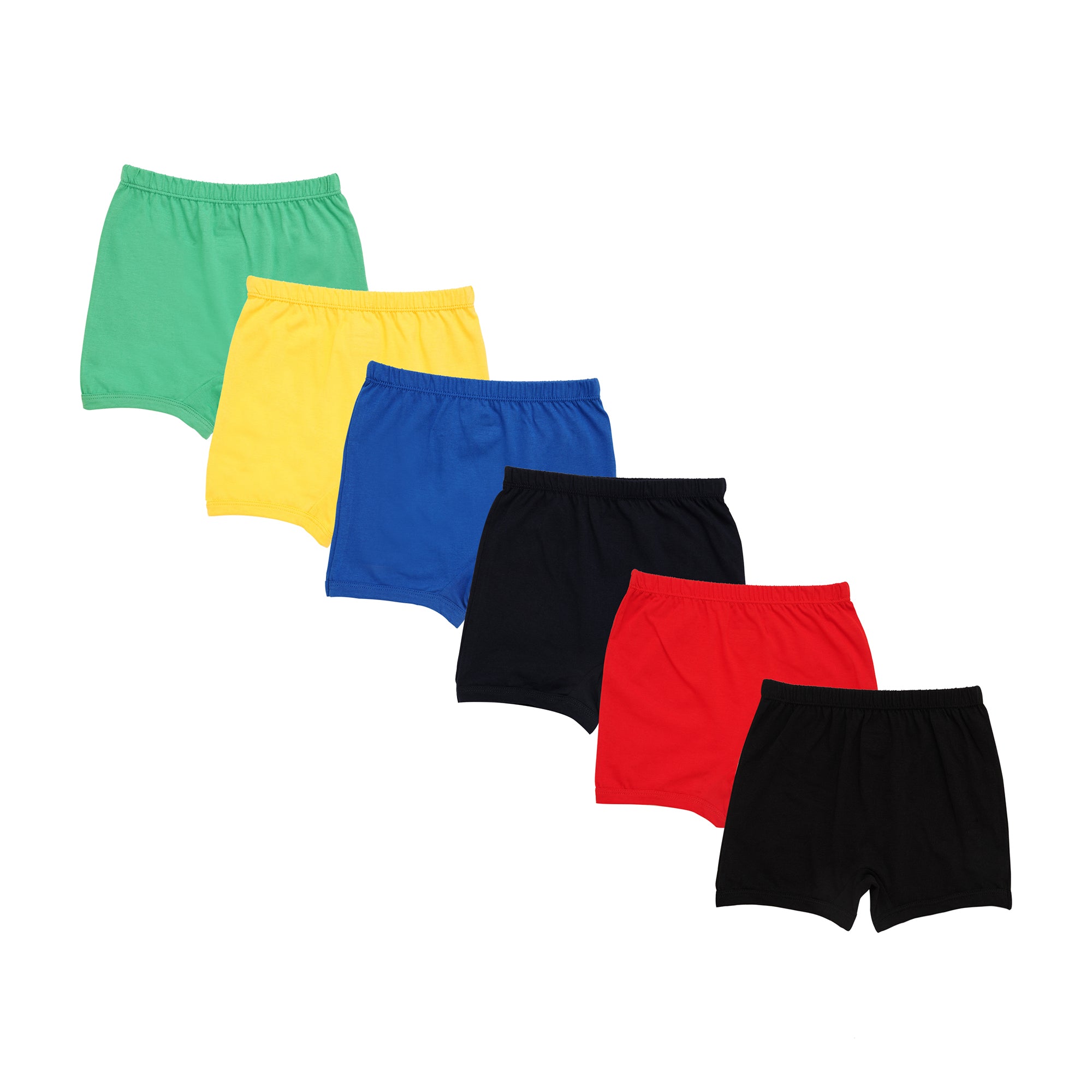 Redrose Boys' Spiderman Boxer Briefs – Pack of 6 | Soft Cotton Printed Innerwear | JR_41CL