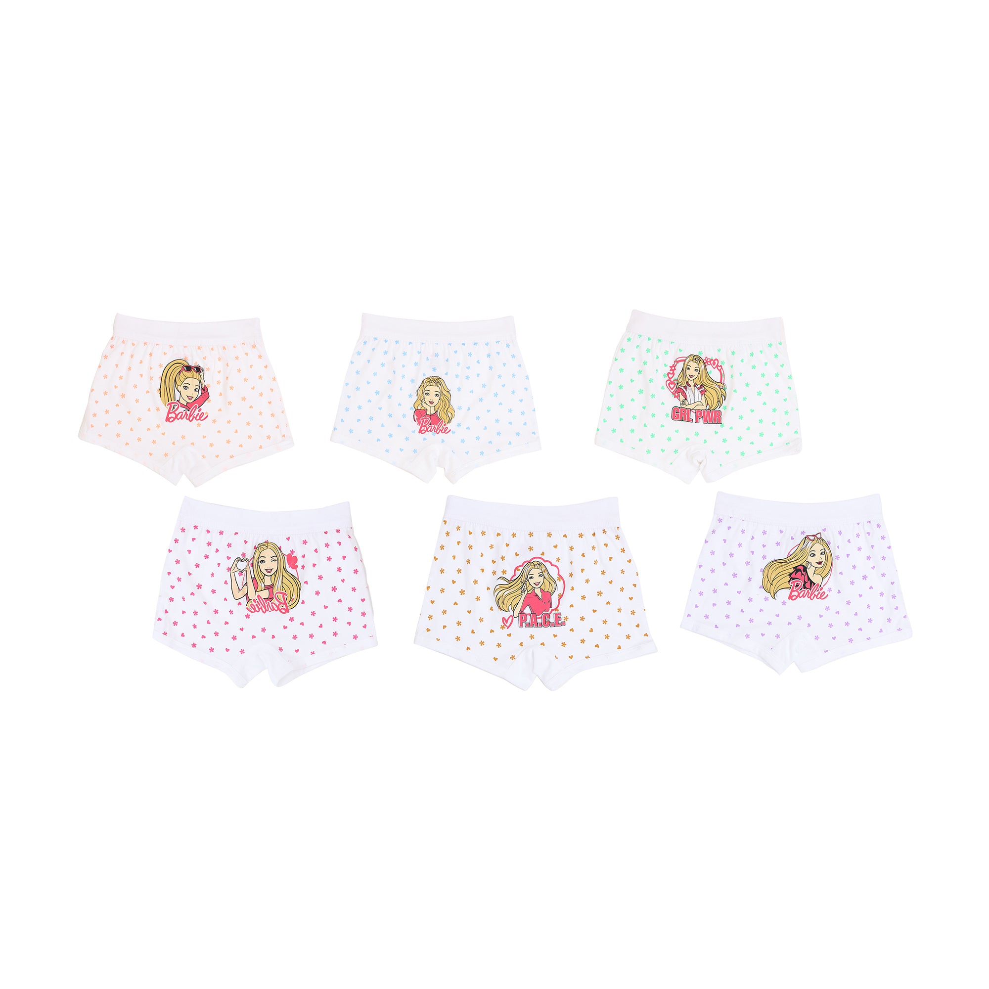 RedRose Baby Girls Cotton Shorts – Barbie Printed Comfortable Innerwear | BABY 158