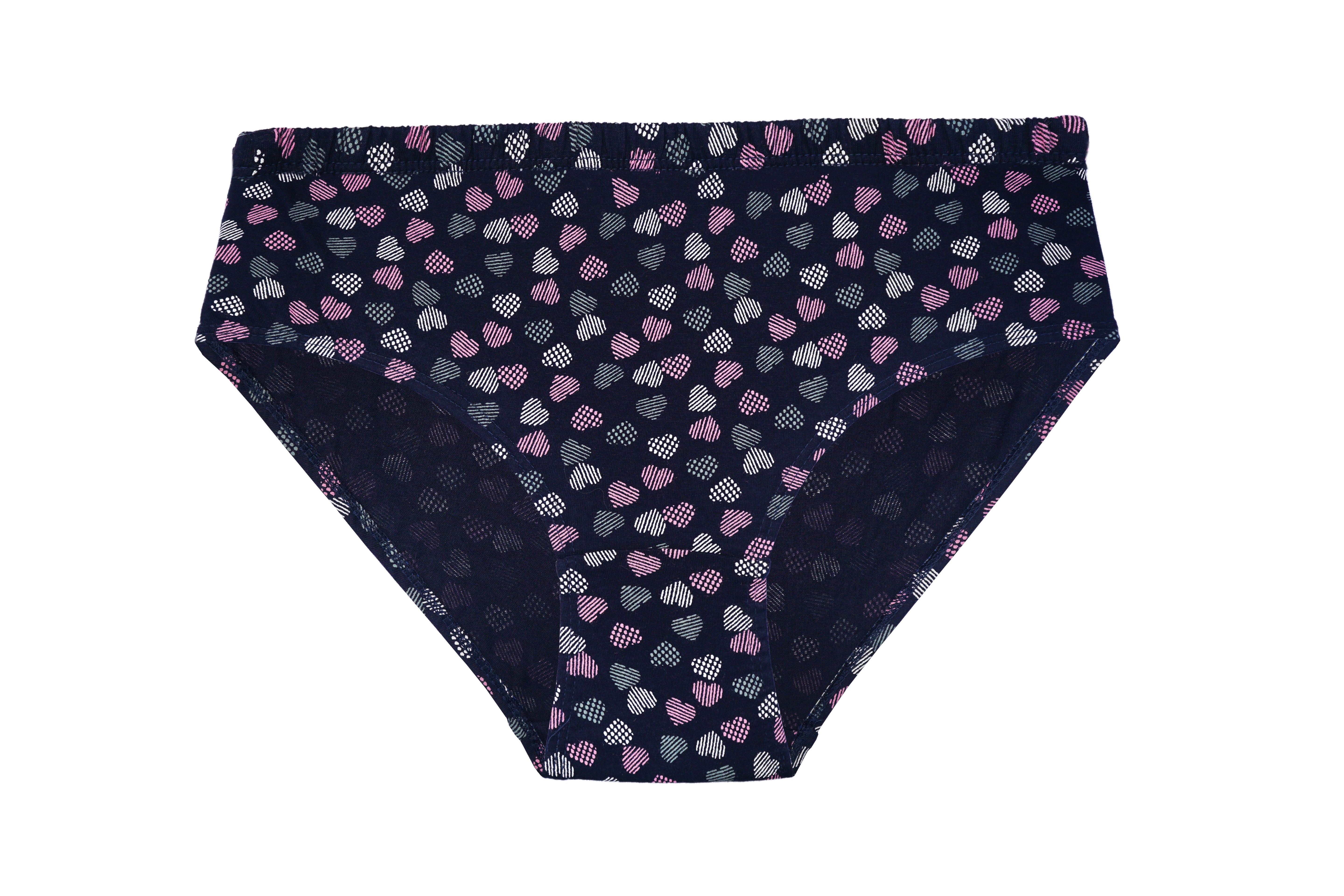 ELITE Red Rose Women’s Mid-Rise Cotton Hipster Panties – Pack of 3 (Multicolor, Soft & Breathable, Comfort Fit, Full Coverage)