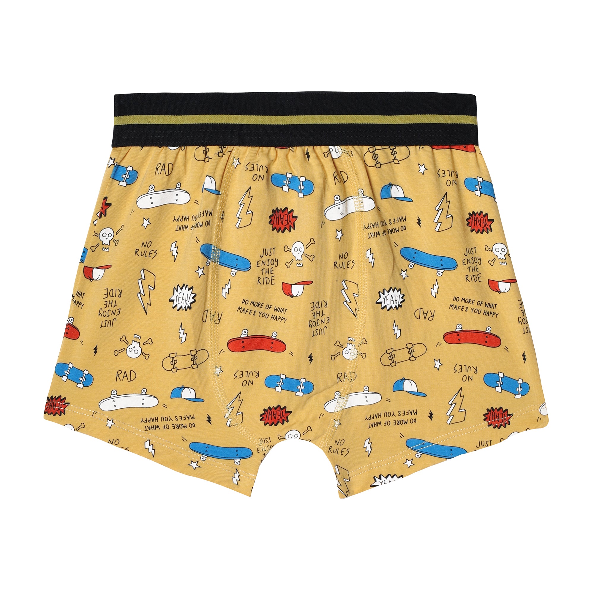 Stretchy Printed Trunks for Boys | JR-532