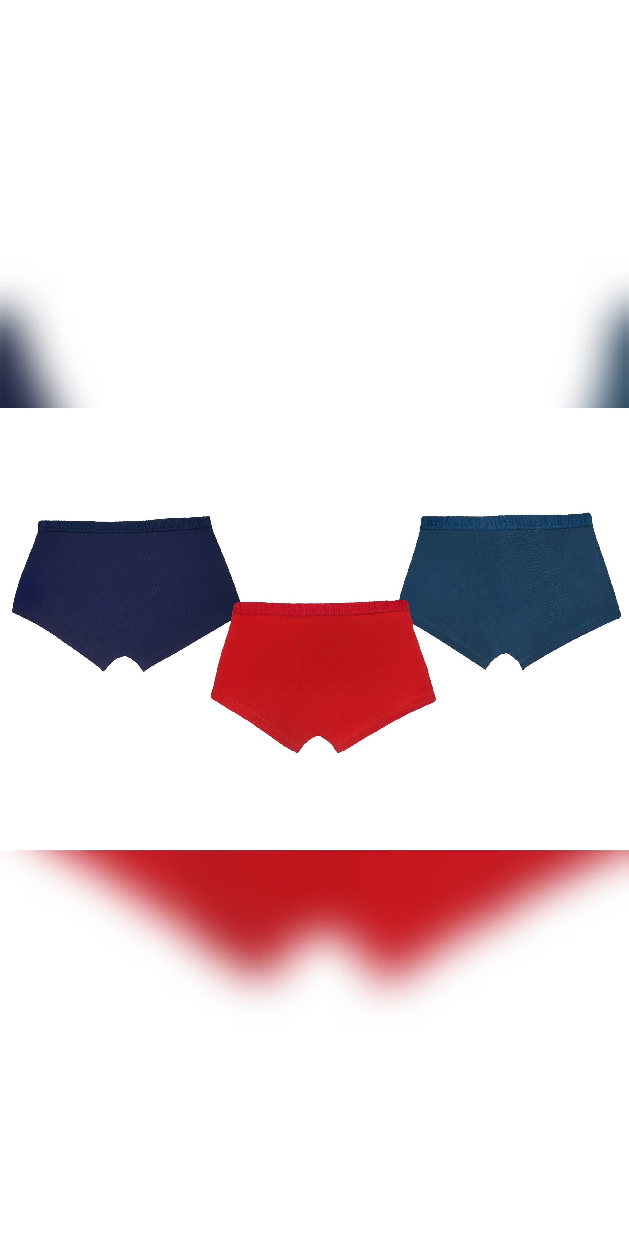 Boys' Cotton Briefs – 3-Pack Fun Print Underwear | Nautical & Superhero Theme | JR-543