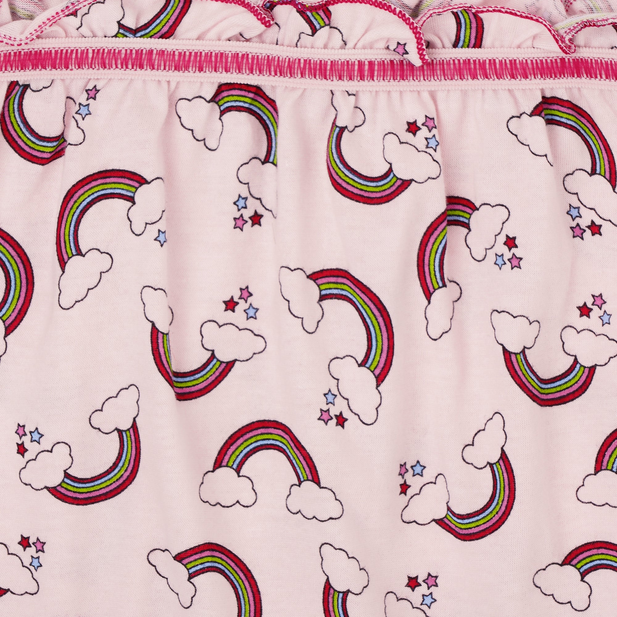 ๐งโโ๏ธ Redrose Girls Rainbow Print Cotton Bloomers โ Pack of 6 | Soft, Cute & Comfy Everyday Wear ๐ง | BLM-224