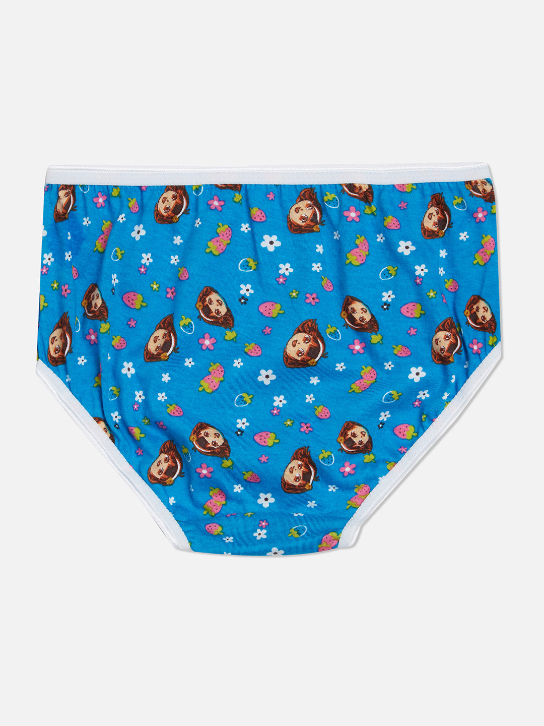 Girls' Cotton Briefs – Pack of 3 | Dora Print Innerwear | BABY-07