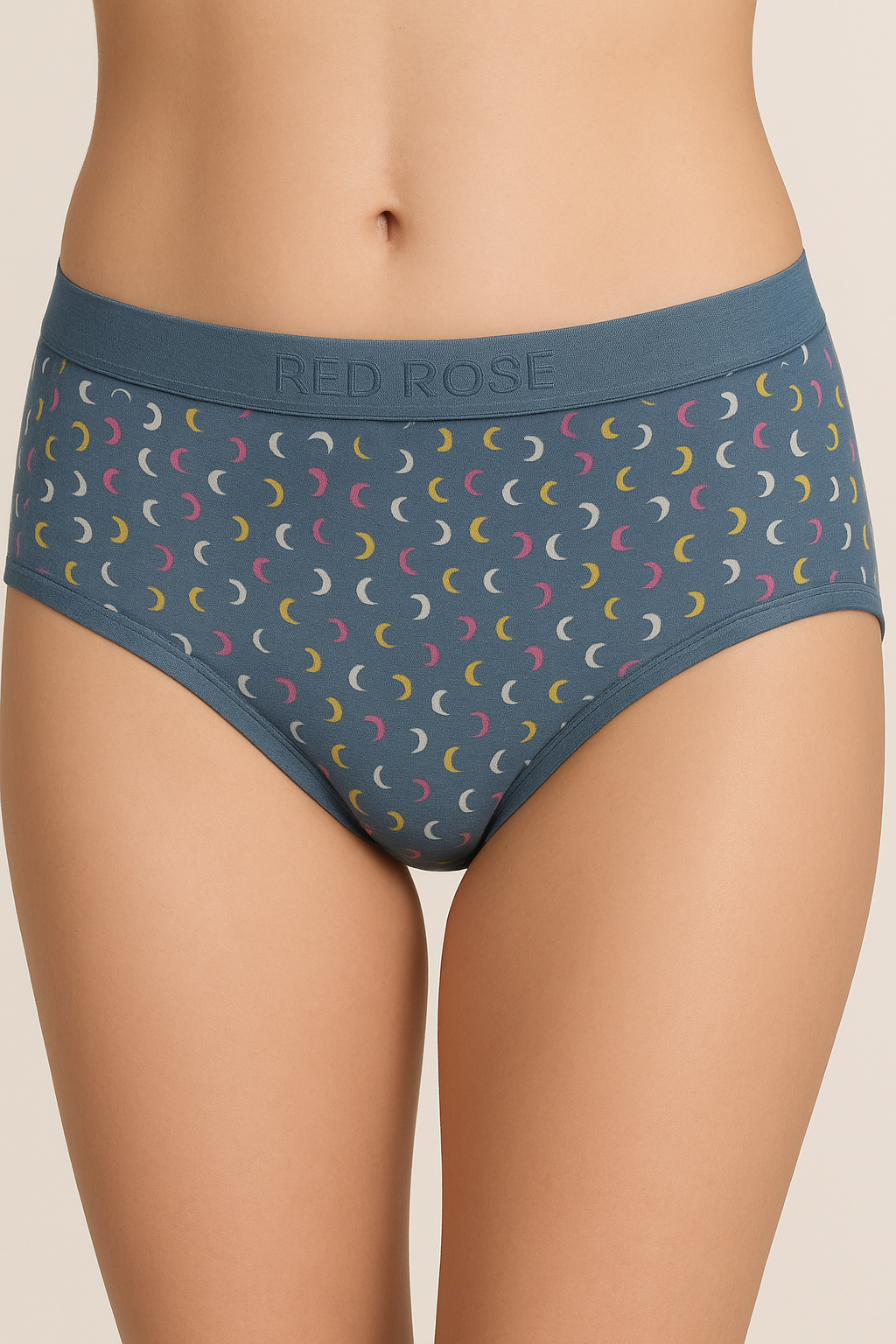 AVINA Women’s Cotton Hipster Panties, Full Coverage, Soft & Breathable Comfort Fit – Pack of 3