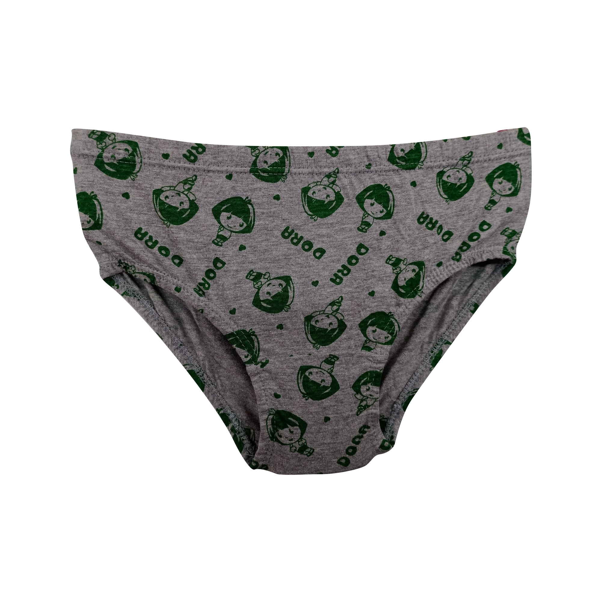 Girls' Dora Printed Briefs – Pack of 3 | Soft Cotton Innerwear by Redrose| BABY-121