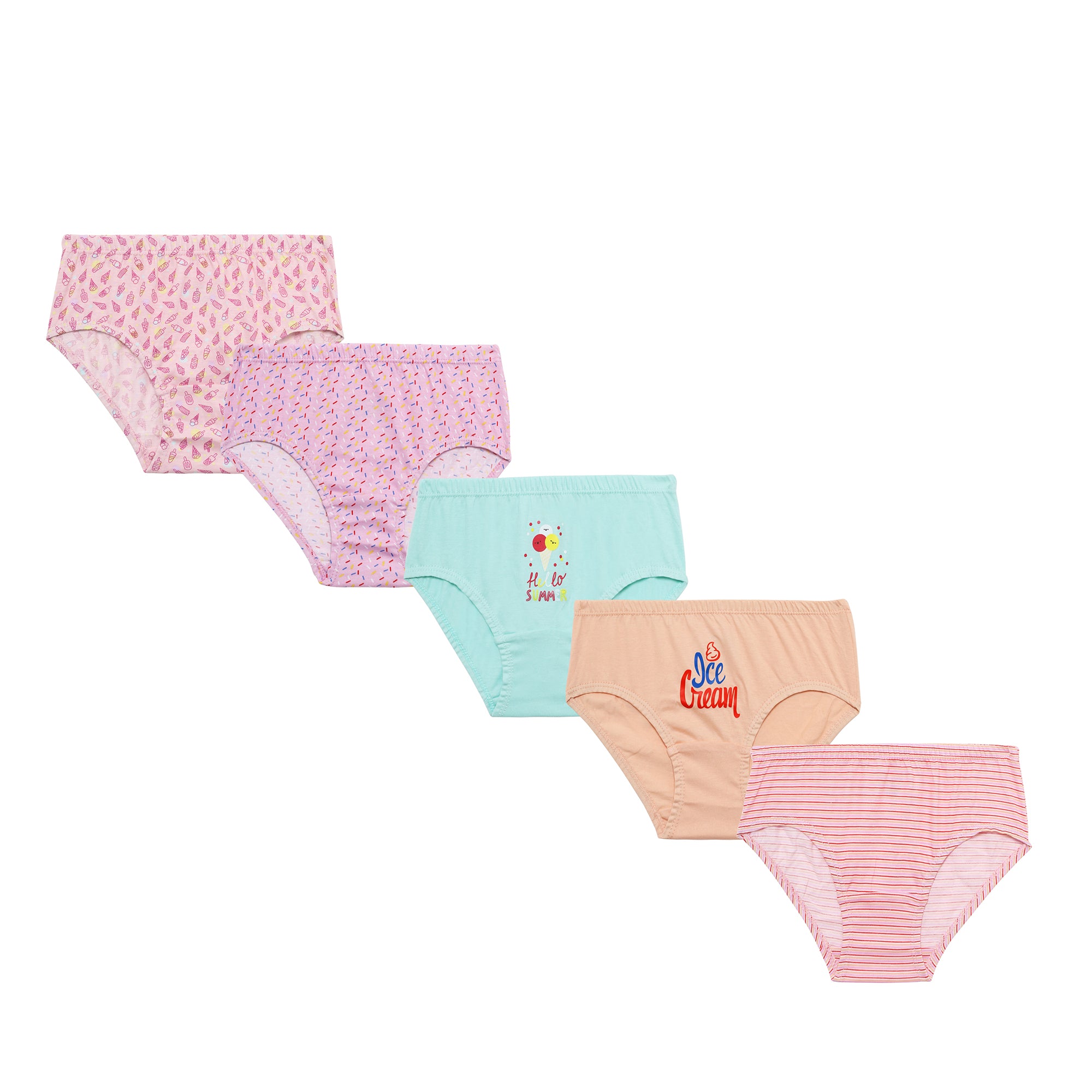 RedRose Soft & Stylish Baby Panties – 100% Cotton Comfort for Your Little One | BABY 5007