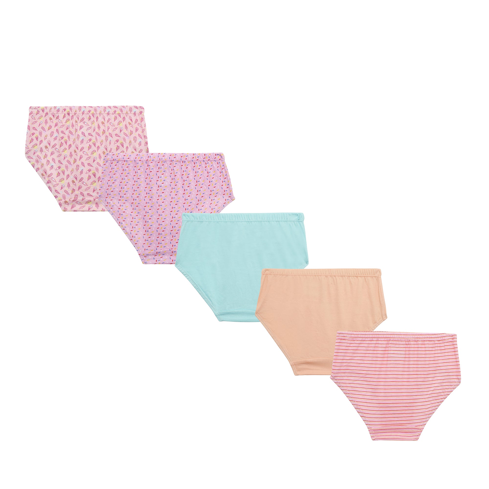 RedRose Soft & Stylish Baby Panties – 100% Cotton Comfort for Your Little One | BABY 5007