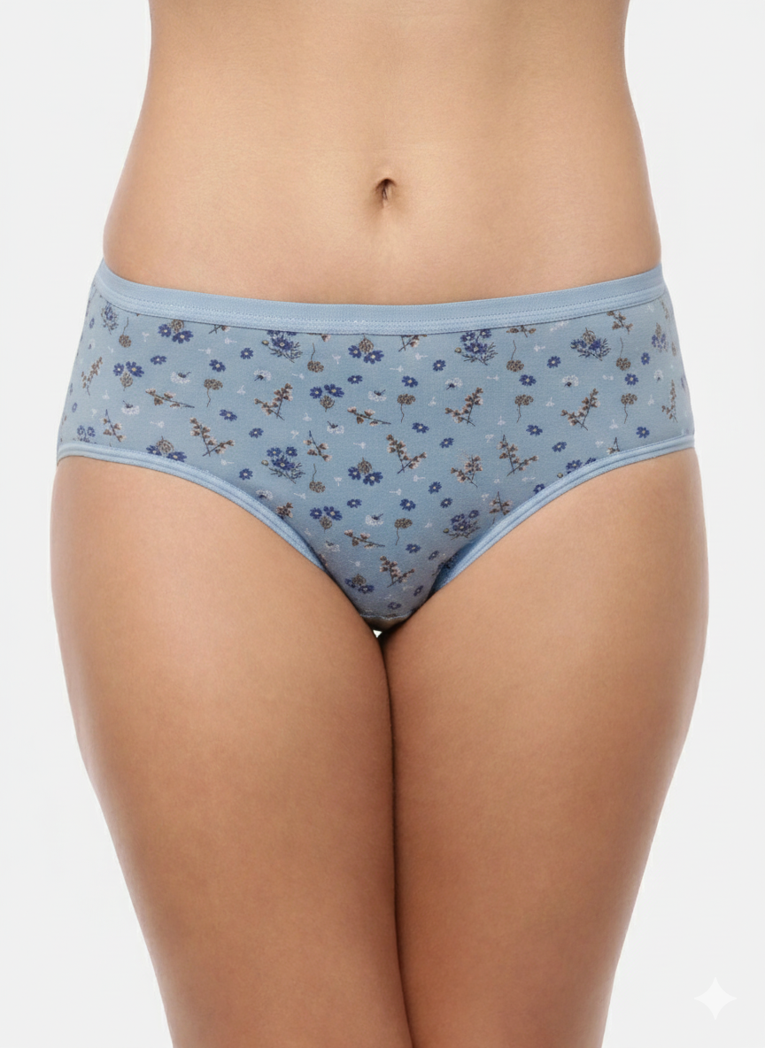 CHARU– Full Coverage Hipster Panties – Pack of 3 (Multicolor)