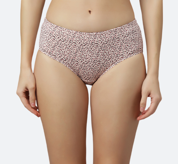 CLARA RED ROSE Women’s Cotton Hipster Panties – Pack of 3 (Assorted Colors, 100% Soft Breathable Cotton, Comfort Fit Briefs)
