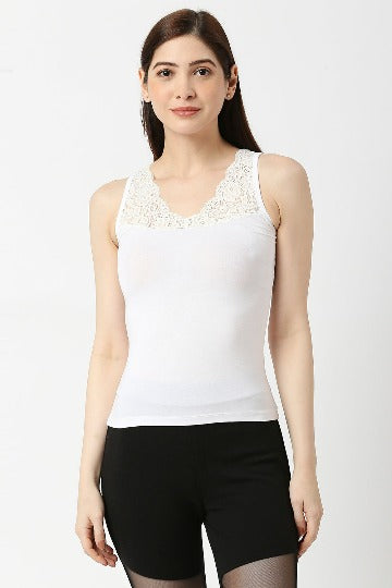 Red Rose Donna Women's Short Camisole Slip – Soft Stretchable Innerw