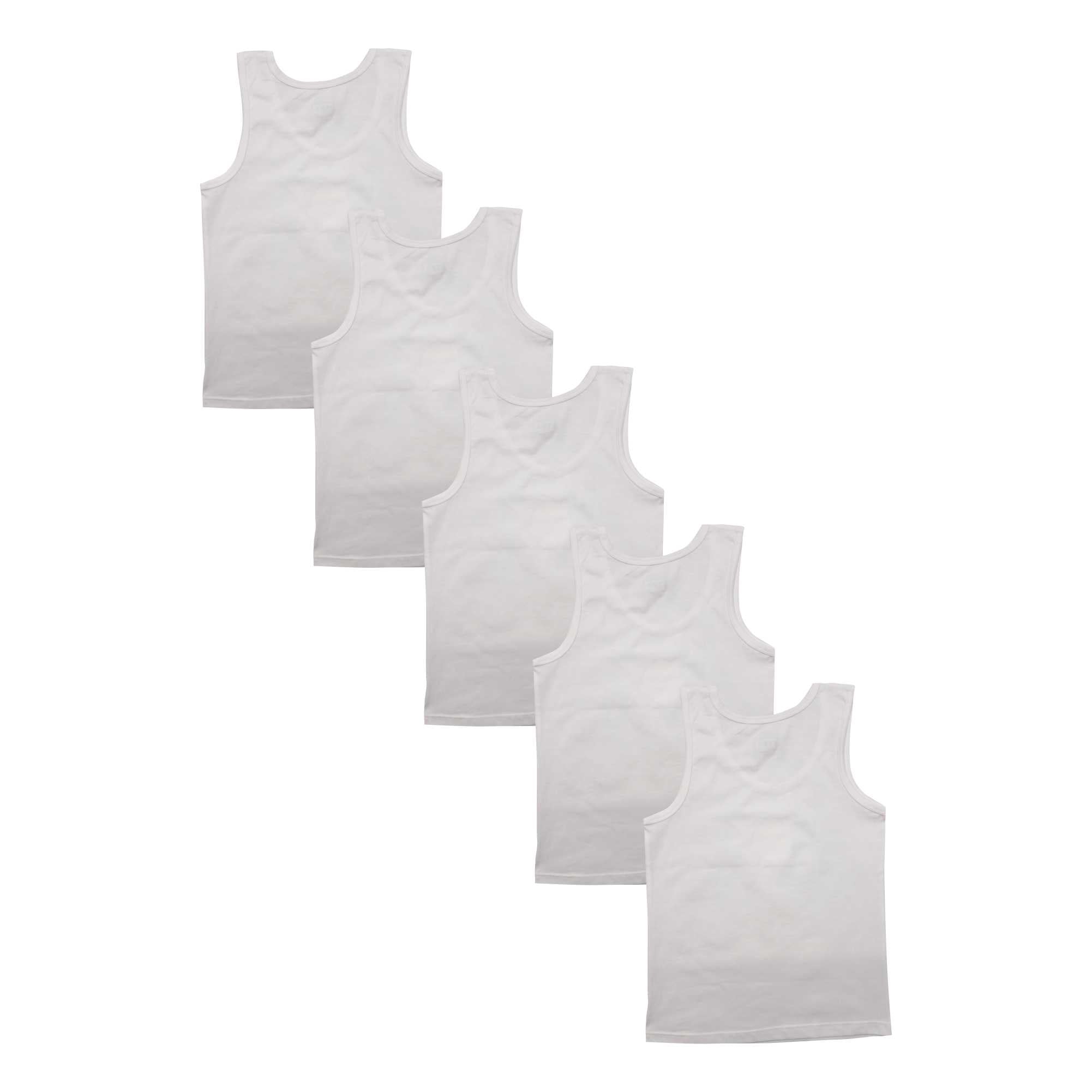 π§ Redrose Boys Printed Cotton Vests β Pack of 5 | Fun Character Designs | Soft & Breathable | JRV-1005WH