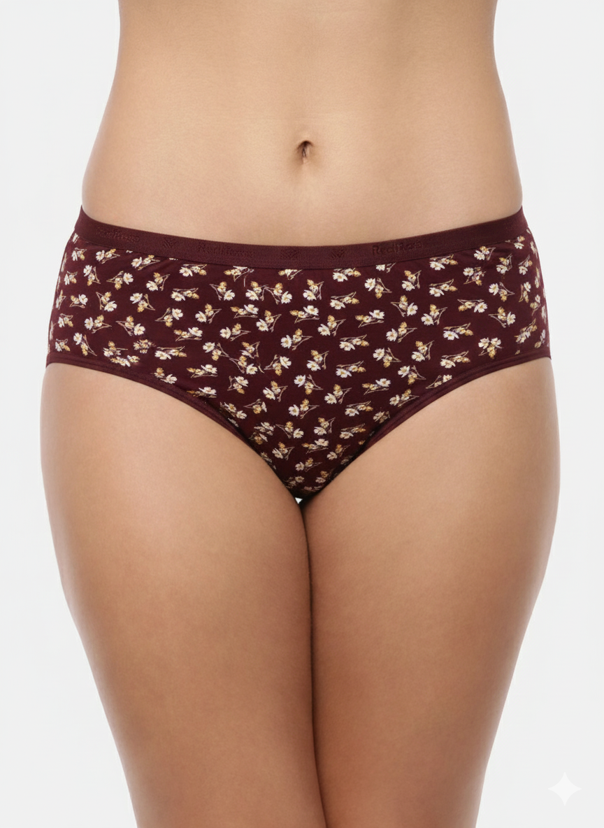 PEARL – Full Coverage Hipster Panties – Pack of 3 (Multicolor)