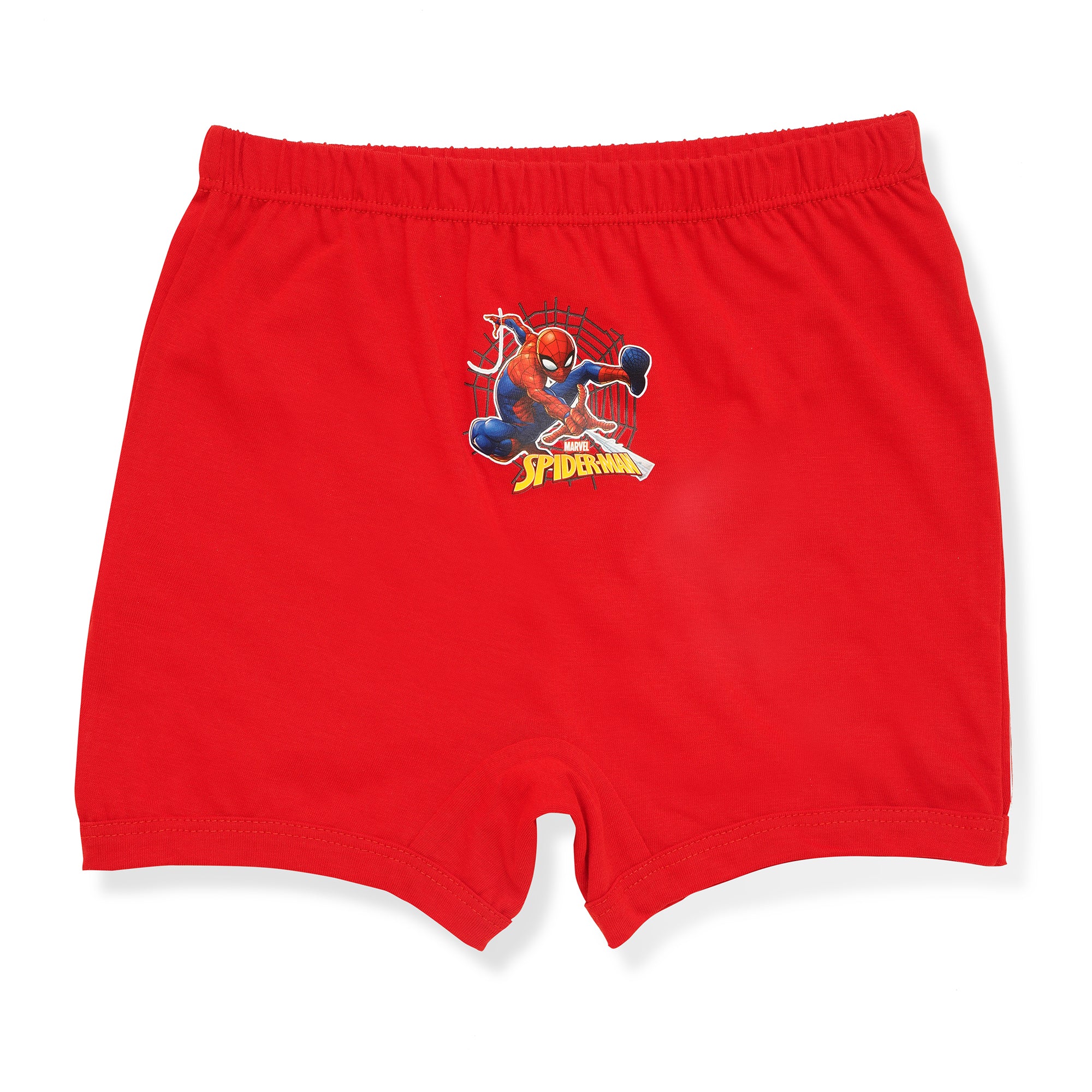 Redrose Boys' Spiderman Boxer Briefs – Pack of 6 | Soft Cotton Printed Innerwear | JR_41CL