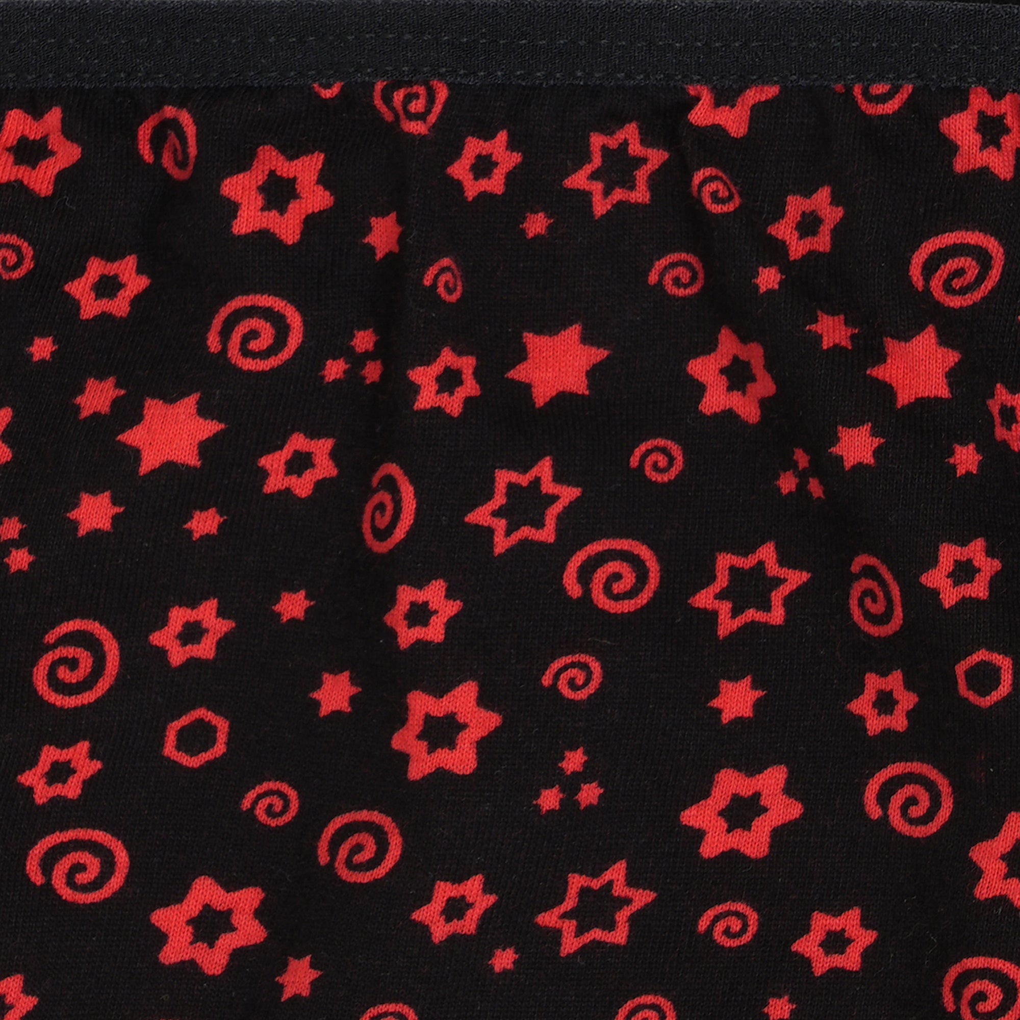 Redrose Girls' Floral Print Panties – Pack of 6 | Soft Cotton Comfort Innerwear | BABY-12