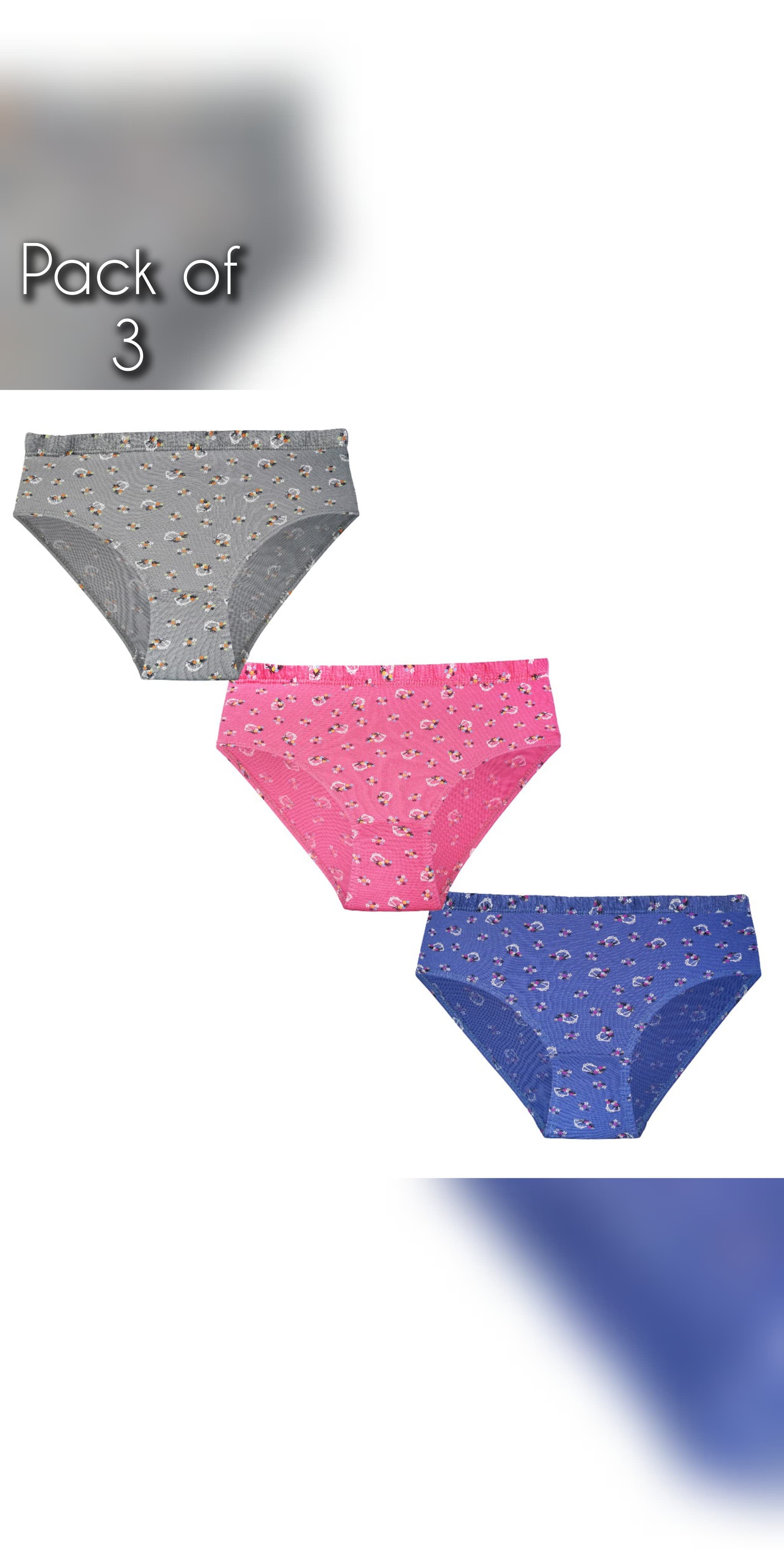 RIDHIMA Women’s Cotton Hipster Panties – Soft, Breathable, Full Coverage Mid-Rise