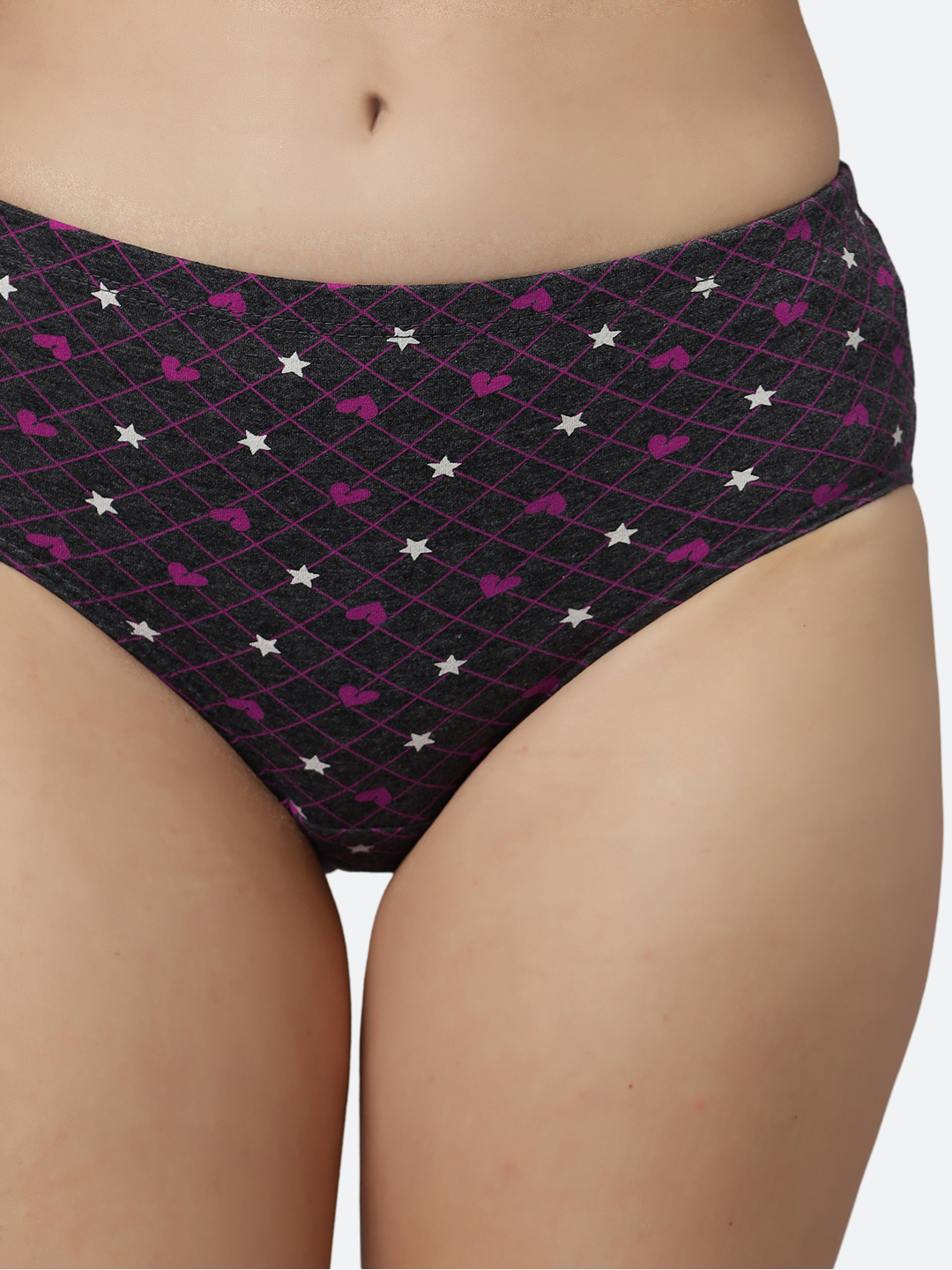 Women’s Hipster Panties – Ultrasoft breathable Polyester elastane fabric – Regular Brief Underwear – Comfort Fit – Assorted Colors – Pack of 3 - SARAH