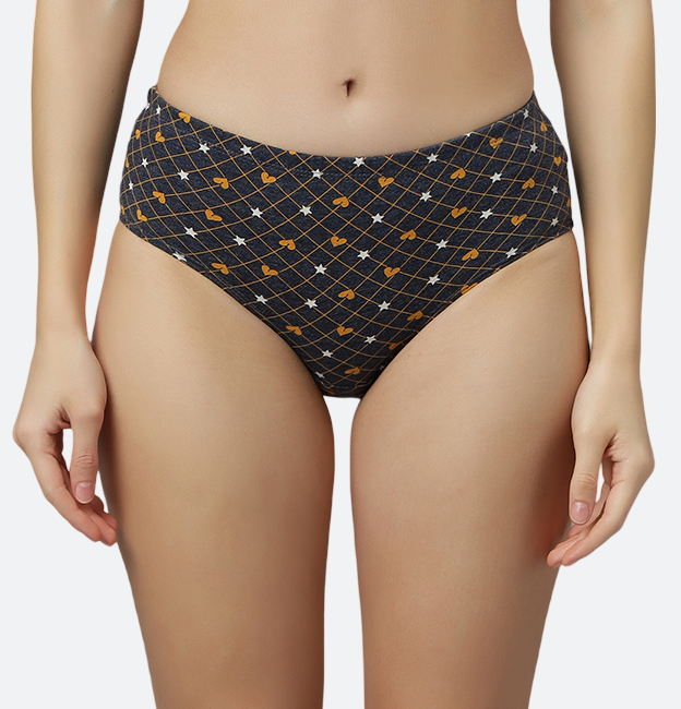 Women’s Hipster Panties – Ultrasoft breathable Polyester elastane fabric – Regular Brief Underwear – Comfort Fit – Assorted Colors – Pack of 3 - SARAH