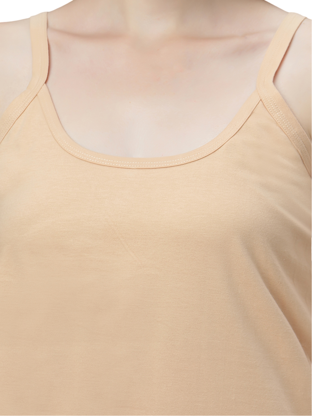 Women's Cotton Spaghetti Strap Camisole – Soft Innerwear & Layering | Slim Fit Comfortable Sleeveless Undershirt | SWISS BEAUTY