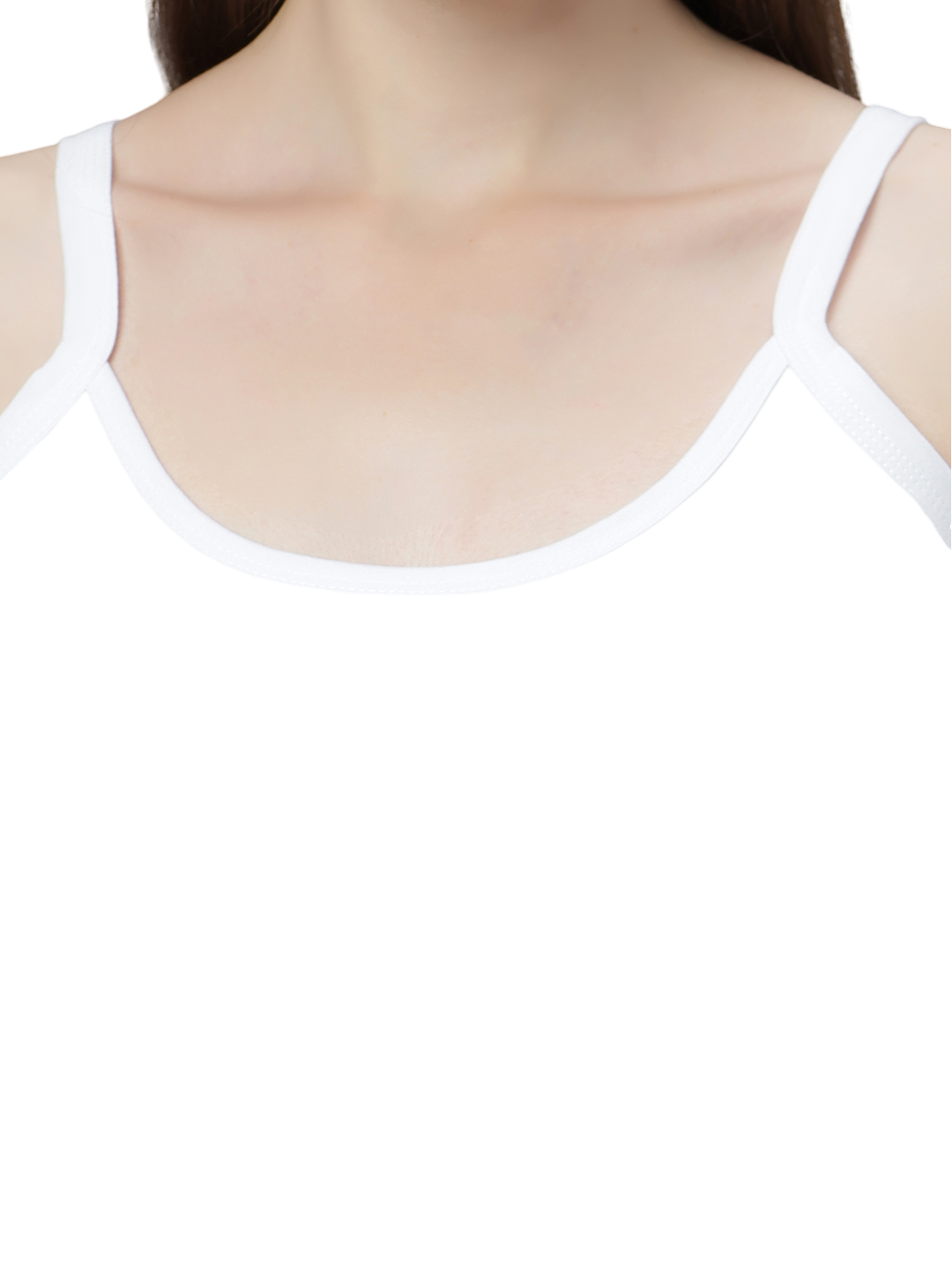 Women's Cotton Spaghetti Strap Camisole – Soft Innerwear & Layering | Slim Fit Comfortable Sleeveless Undershirt | SWISS BEAUTY