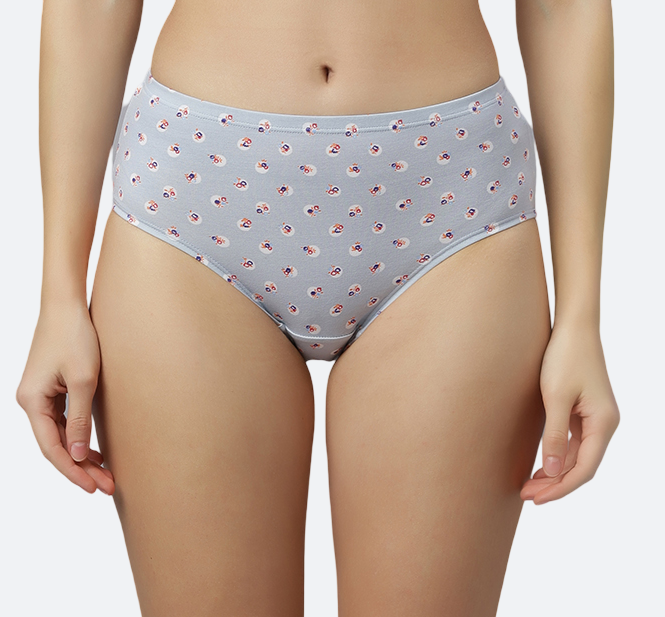 Women’s Hipster Panties – Soft Breathable Cotton Spandex Fabric – Regular Brief Underwear – Comfort Fit – Assorted Colors – Pack of 3 - I TOUCH-217