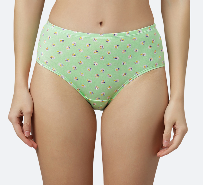 Women’s Hipster Panties – Soft Breathable Cotton Spandex Fabric – Regular Brief Underwear – Comfort Fit – Assorted Colors – Pack of 3 - I TOUCH-217