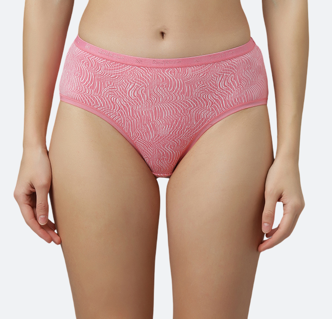 Women’s Hipster Panties – Soft Breathable Cotton Spandex Fabric – Regular Brief Underwear – Comfort Fit – Assorted Colors – Pack of 3 - I TOUCH-218