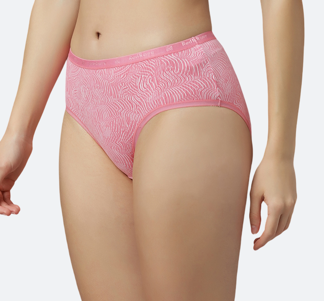 Women’s Hipster Panties – Soft Breathable Cotton Spandex Fabric – Regular Brief Underwear – Comfort Fit – Assorted Colors – Pack of 3 - I TOUCH-218