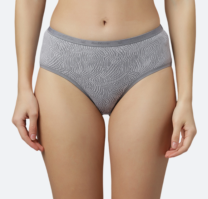 Women’s Hipster Panties – Soft Breathable Cotton Spandex Fabric – Regular Brief Underwear – Comfort Fit – Assorted Colors – Pack of 3 - I TOUCH-218