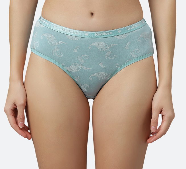 Women’s Hipster Panties – Soft Breathable Cotton Spandex Fabric – Regular Brief Underwear – Comfort Fit – Assorted Colors – Pack of 3 - I TOUCH-219
