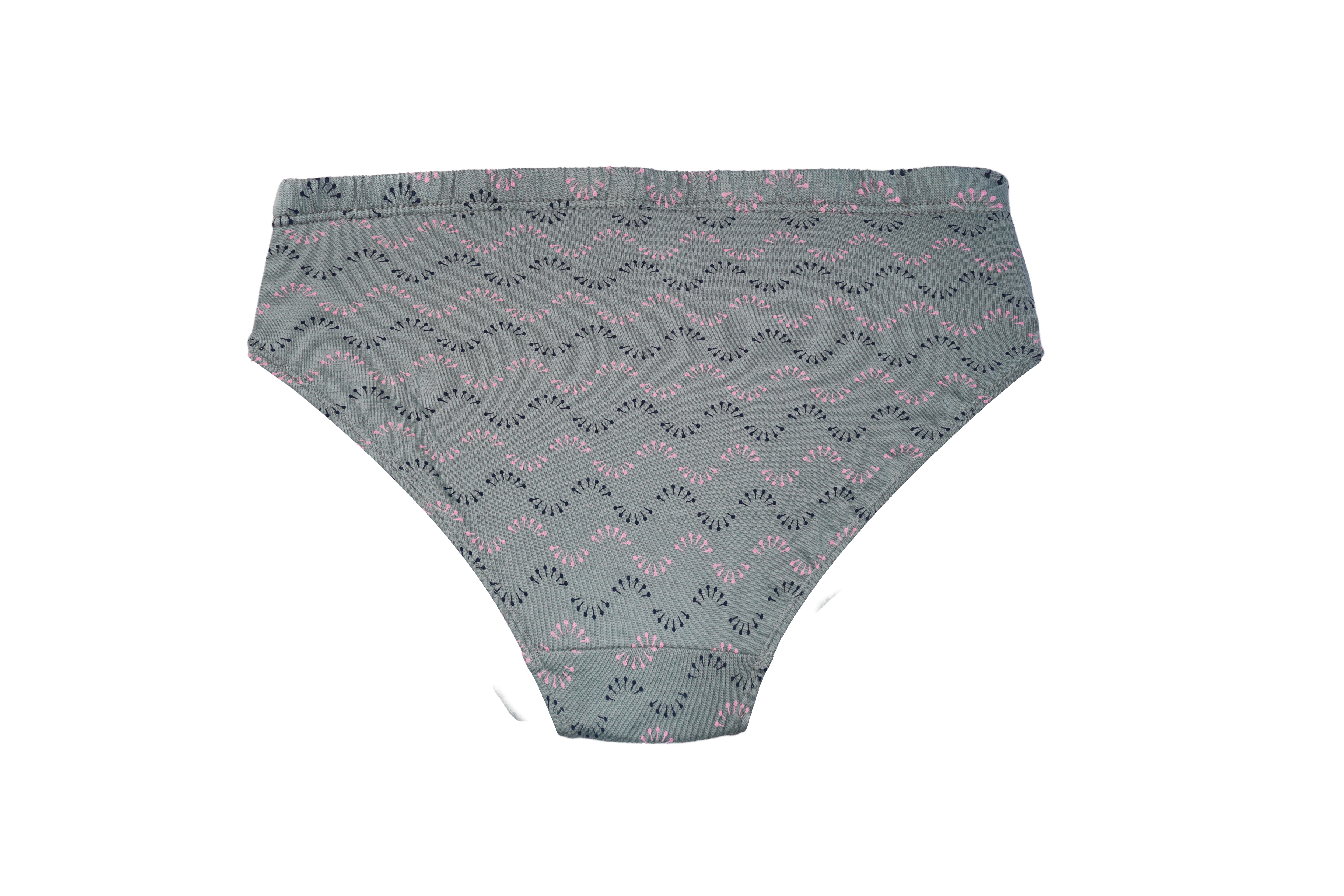 ELITE Red Rose Women’s Mid-Rise Cotton Hipster Panties – Pack of 3 (Multicolor, Soft & Breathable, Comfort Fit, Full Coverage)