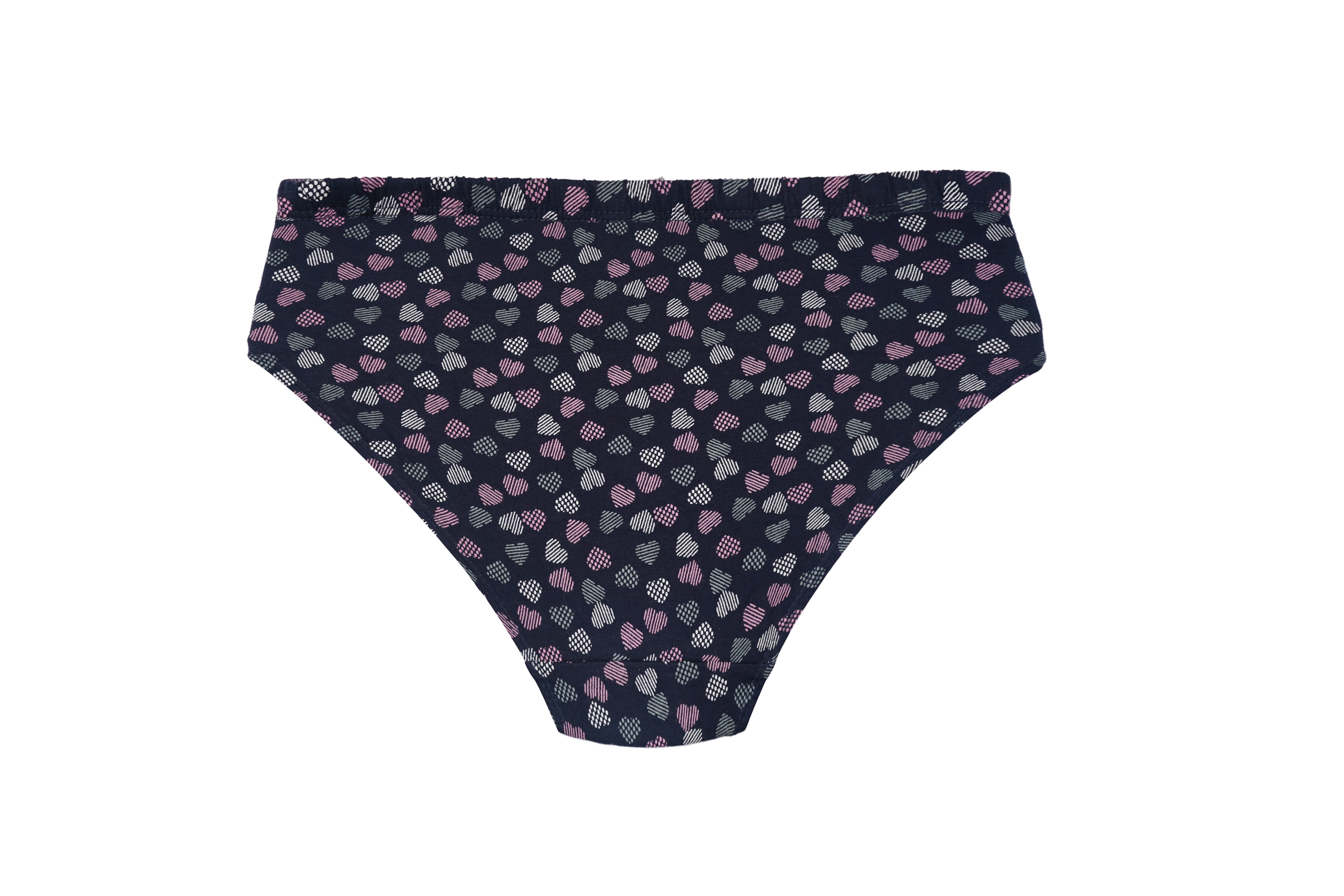 ELITE Red Rose Women’s Mid-Rise Cotton Hipster Panties – Pack of 3 (Multicolor, Soft & Breathable, Comfort Fit, Full Coverage)