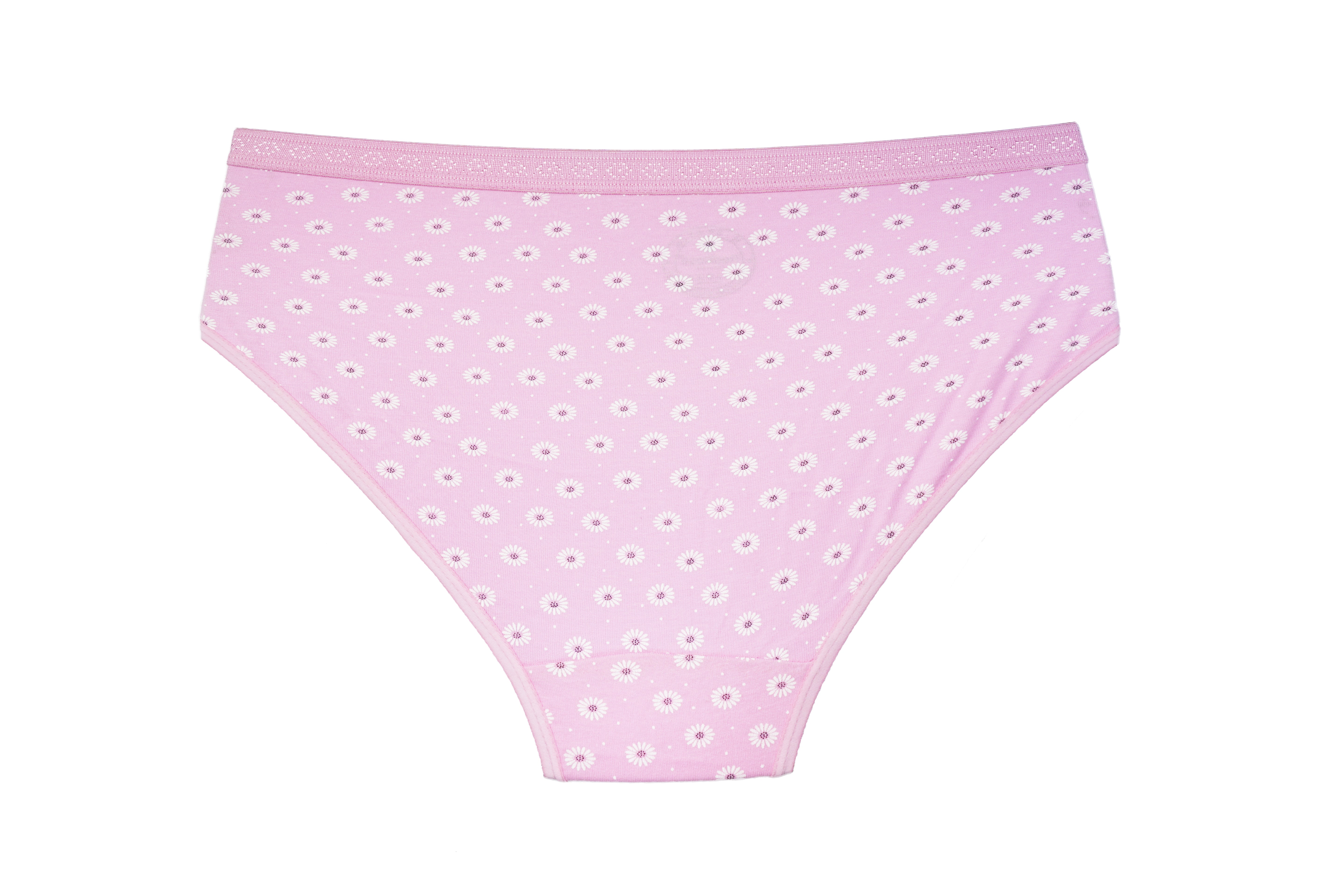 OMYA Red Rose Women’s Mid-Rise Cotton Hipster Panties – Full Coverage, Comfort Fit – Pack of 3