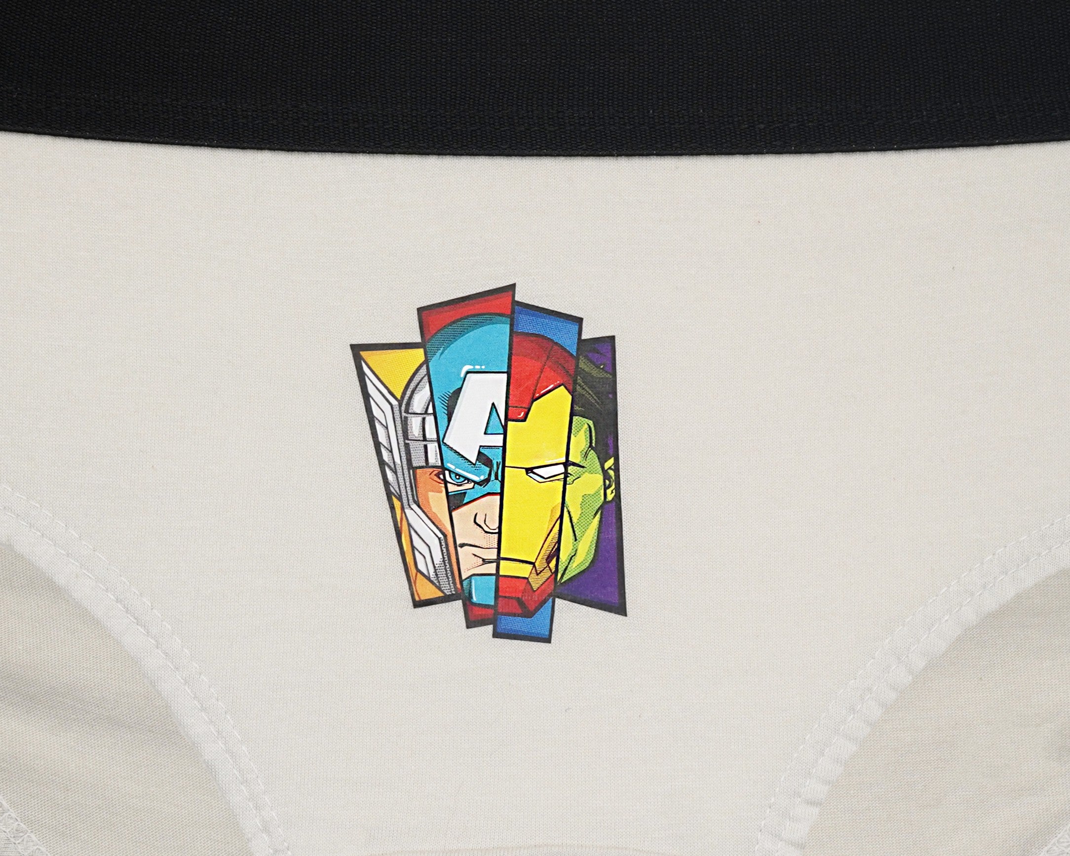 Boys’ Marvel Avengers Briefs – 6-Pack 100% Cotton Underwear | JR-509