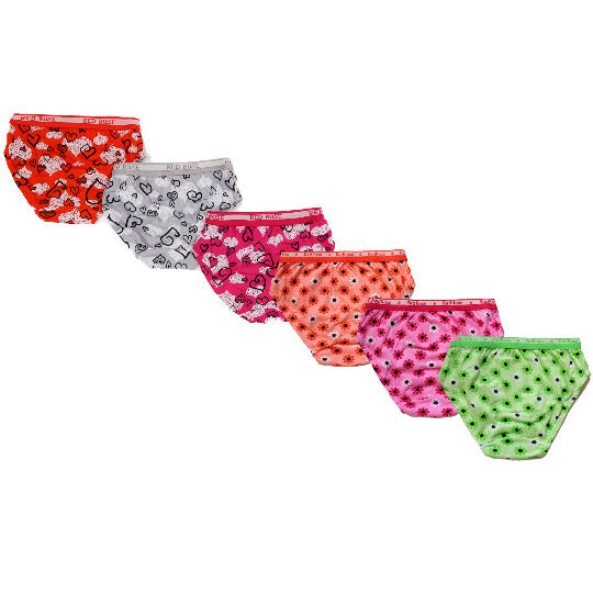 Red Rose Girls Panties