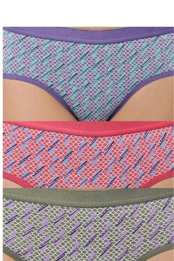 Red Rose Madhu Assorted Cotton Comfort Regular Hipster Panties