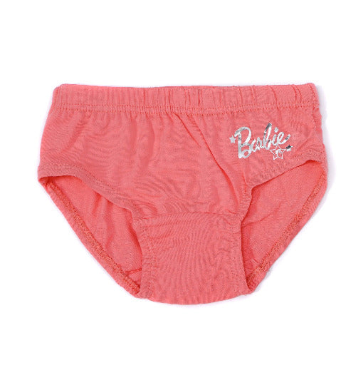 Girls Cotton Briefs Pack of 6 – Barbie Print, Soft & Comfy Innerwear | BABY-141