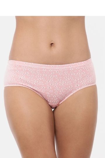 Red Rose Women's Assorted Cotton Comfort Regular Hipster Pantie