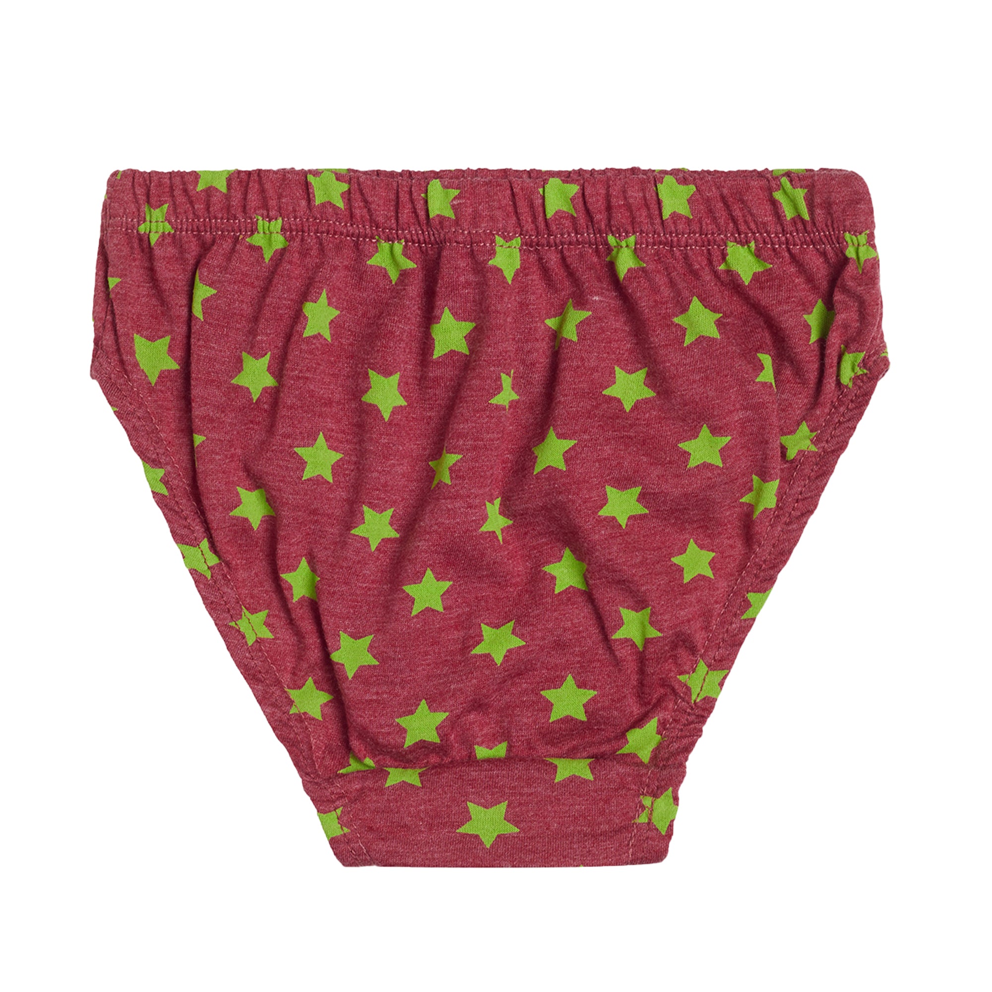 Red Rose Girls' Cotton Printed Panties – Pack of 6 | BABY-66
