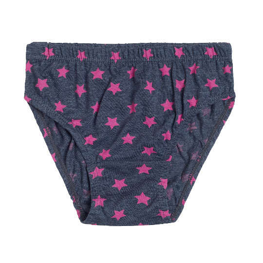 Red Rose Girls' Cotton Printed Panties – Pack of 6 | BABY-66