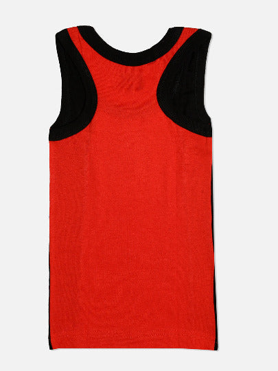 Red Rose Boy Vest