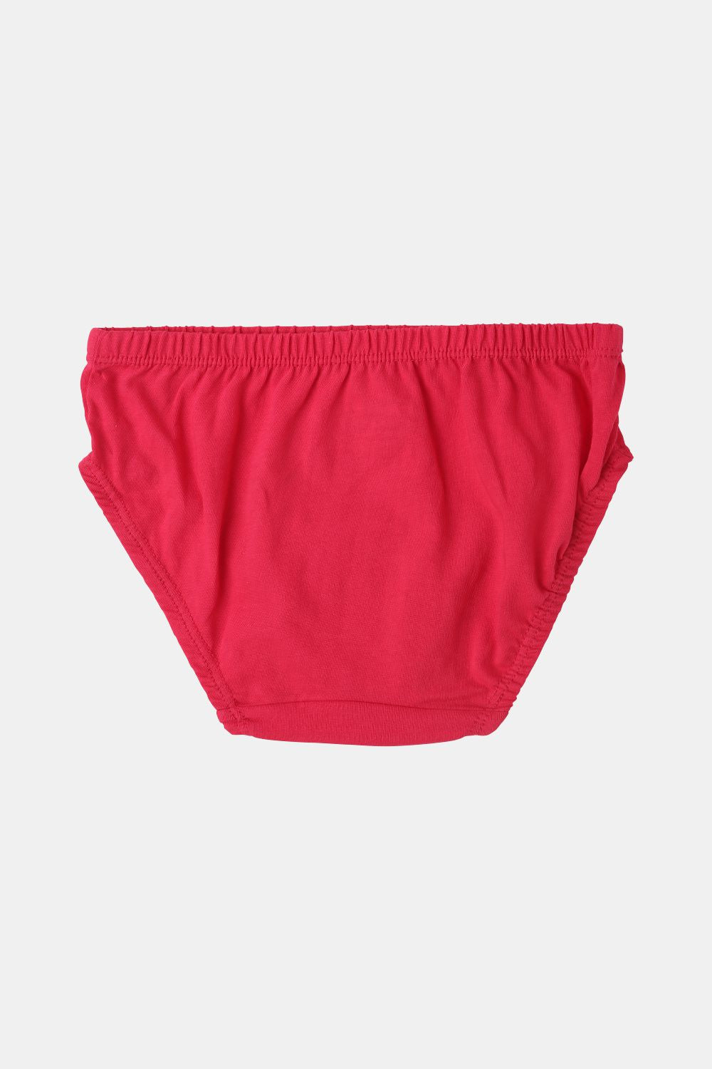 Red Rose Girls' Cotton Briefs Pack of 6 – Solid Colors with Barbie Prints | BABY-106