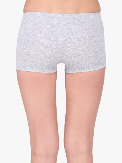 Red Rose Knit Cotton Solid Boyleg Panties and Women's Shorts for Stylish Comfort in the Cotton
