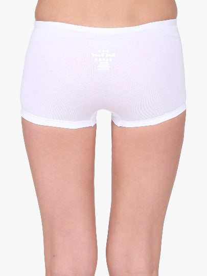 Red Rose Knit Cotton Solid Boyleg Panties and Women's Shorts for Stylish Comfort in the Cotton