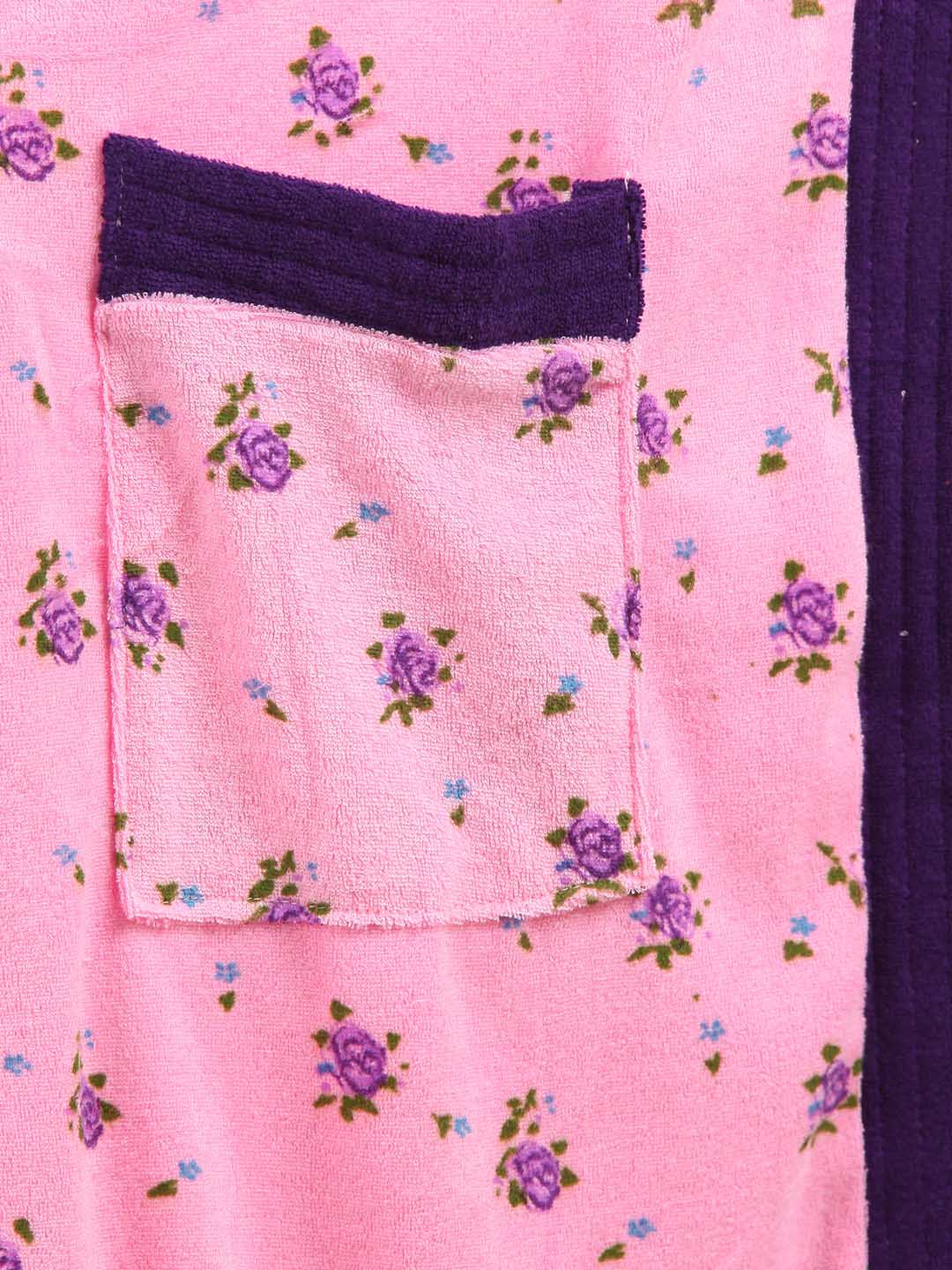 RedRose Printed Bathrobe