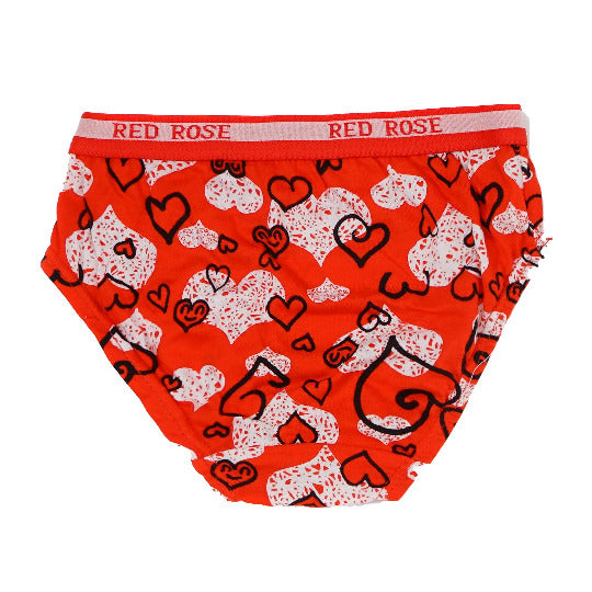 Red Rose Girls Panties