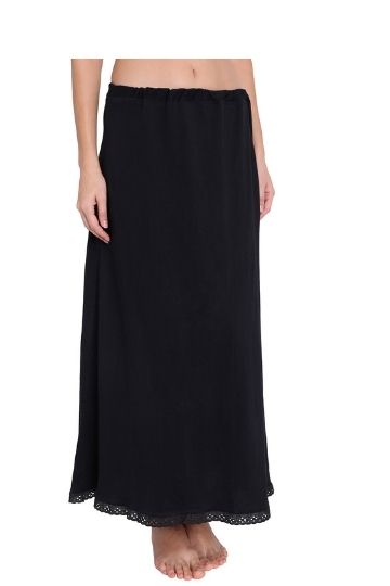 Red Rose Solid Satin Readymade Petticoat Stretchable Body Shaper Underskirt Indian Lining Shapers for Women's Sarees
